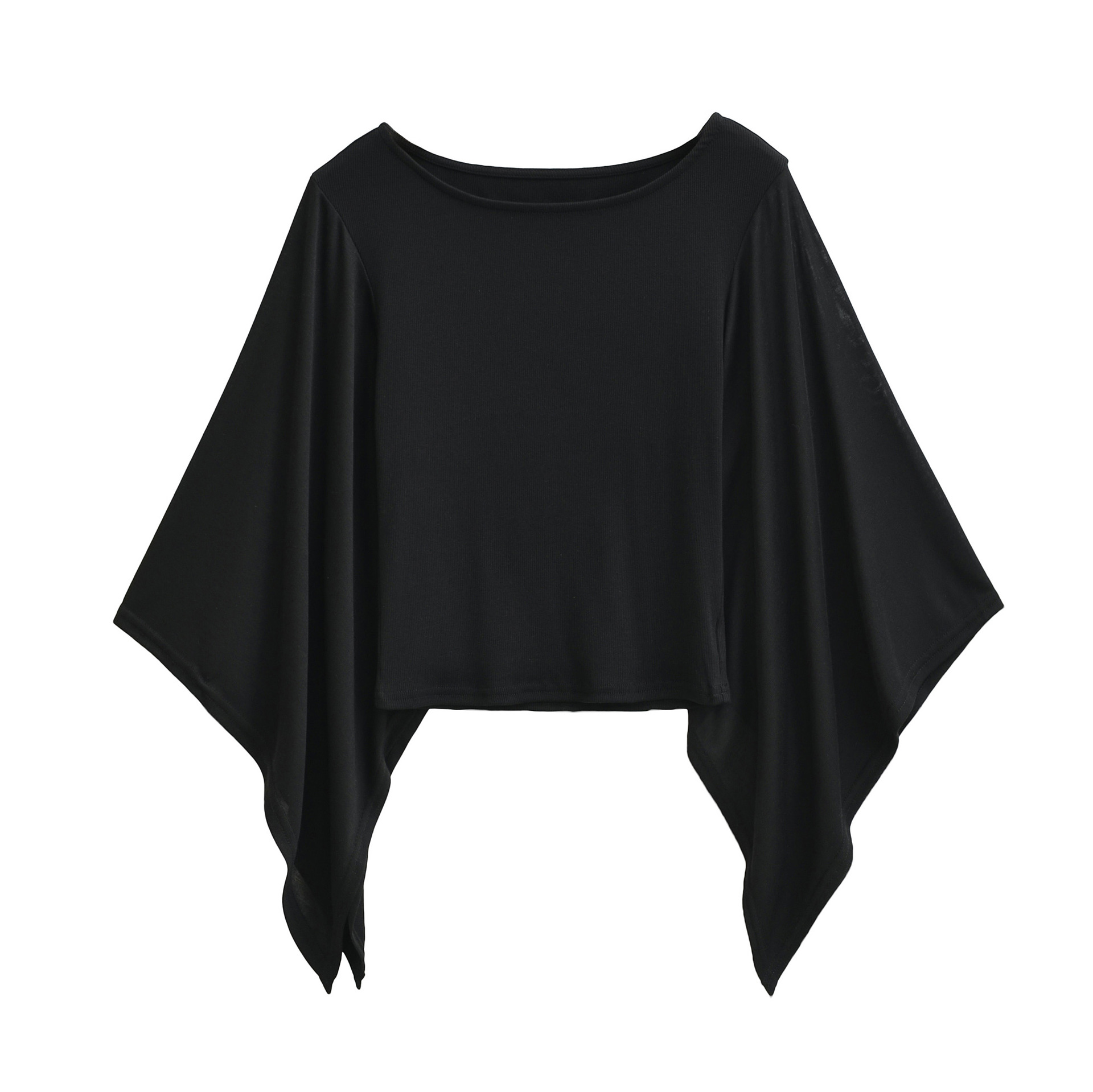 Womens Summer New Sexy Slim-fit Solid-color Versatile Sun-protection Top