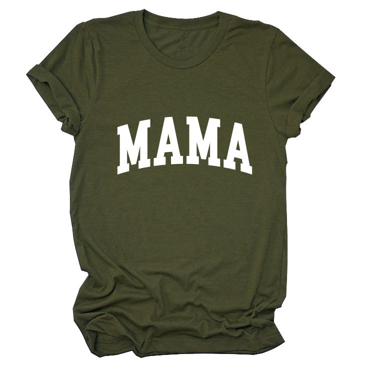 Army Green White Font