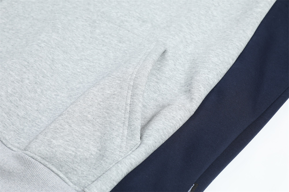 Velvet Padded Hooded Sweatshirt Winter Menswear Loose Pullover