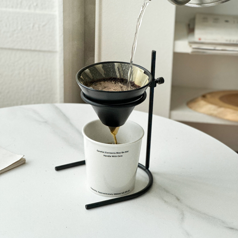 Coffee pour-over dripper stand ceramic dripper coffee