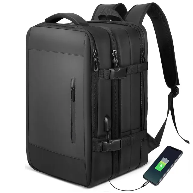 Scalable New Business Travel Large Capacity Computer Schoolbag Women Black - Shop at LoveMi