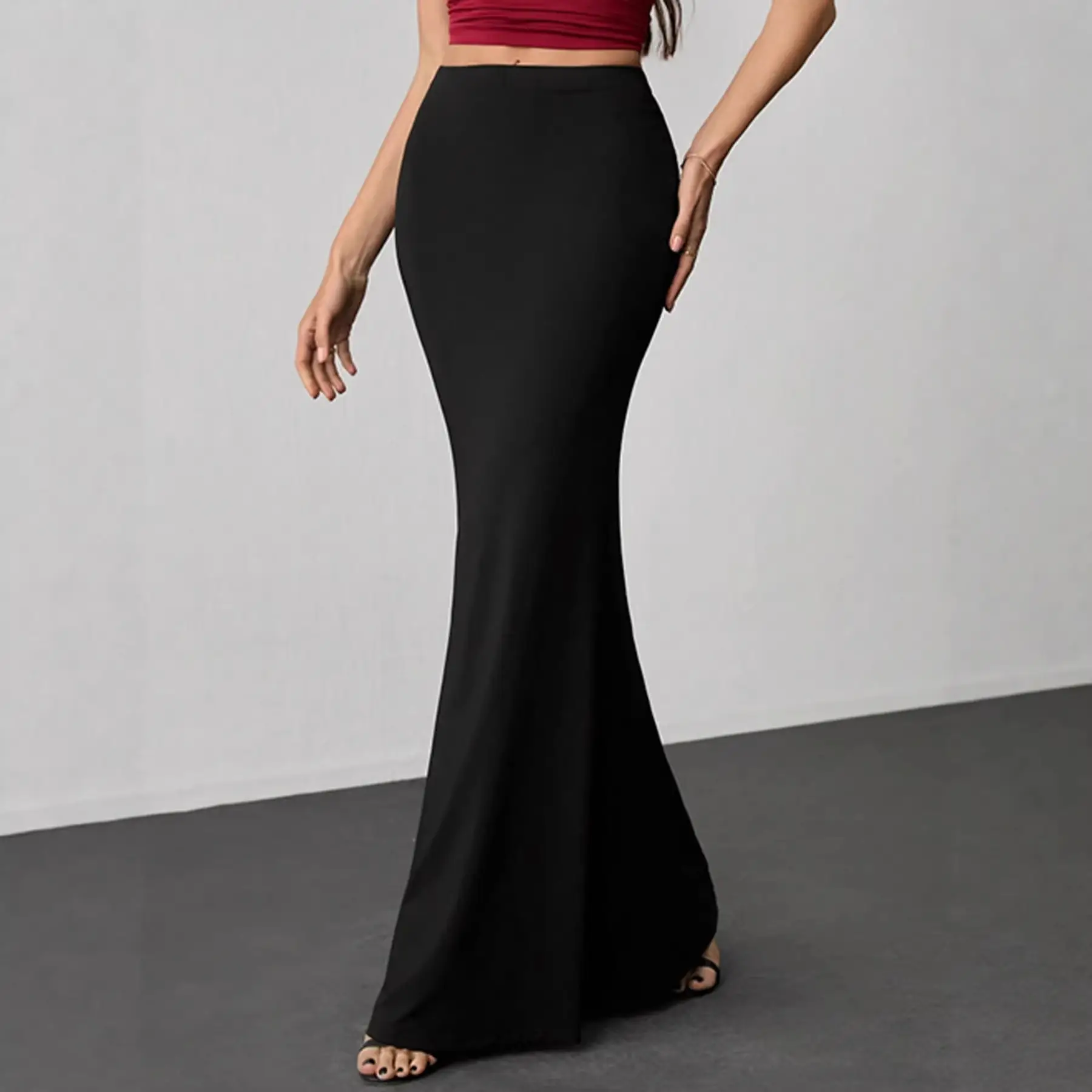 Elegant And Versatile Long Fishtail Skirt