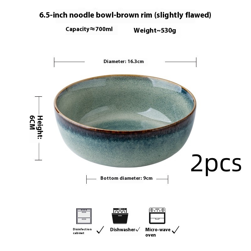 6.5inch noodle bowl 2pcs