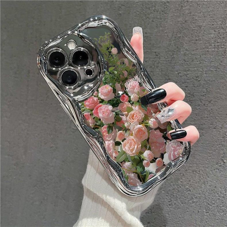 Title 2, Oil Painting Rose Mobile Phone Protective Shell