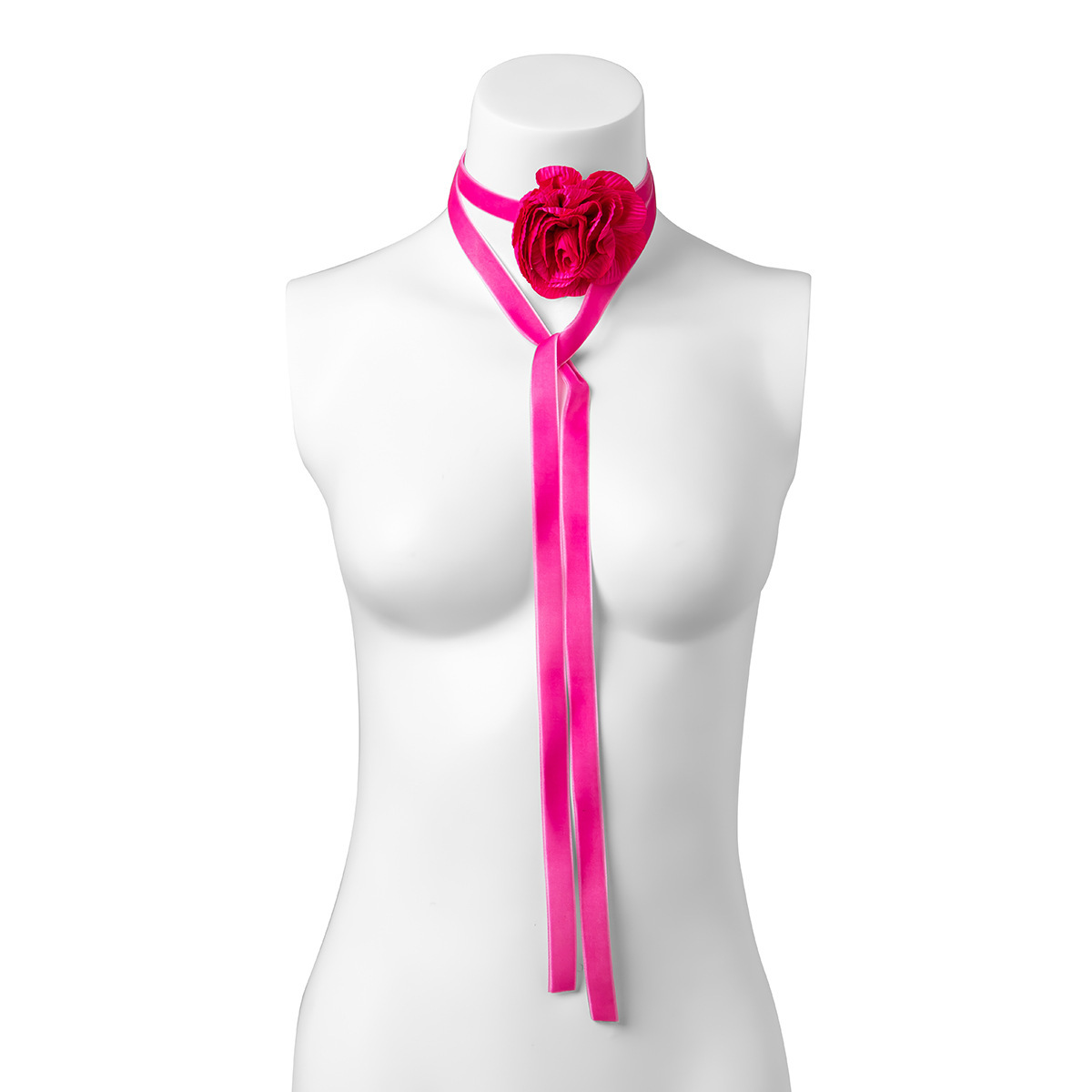 طوق زهرة مخملية بنباتات جديدة للنساء