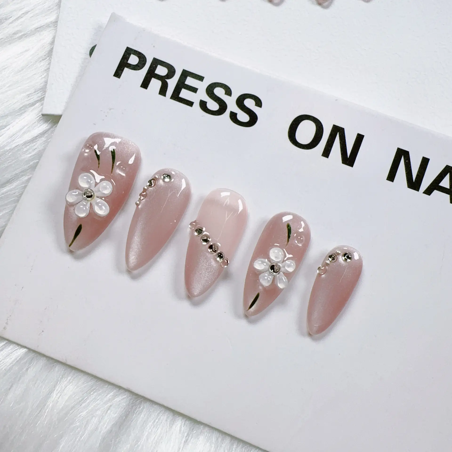 Hand-worn Nail Flower Removable Nail Sticker