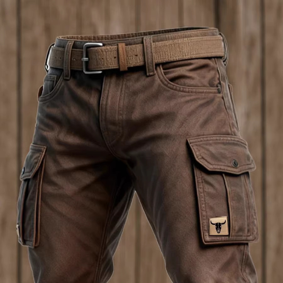 Men's Fashionable Retro Work Pants