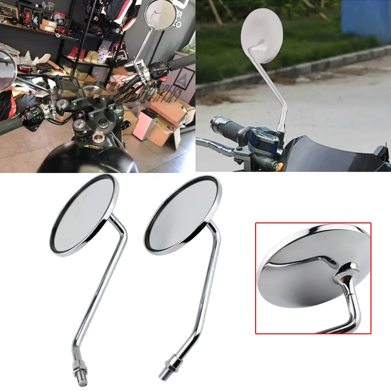 Motorcycle Rearview Mirror Of Electric Vehicle Modified
