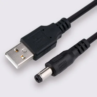 USB To 5521DC Plug DC55 21 Head Power Cord DC55 DC Power Cord