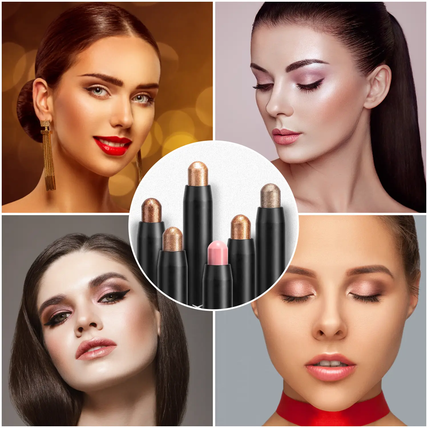 MABOX Waterproof Eye Shadow Stick Eye Makeup Color Pearlescent Pen