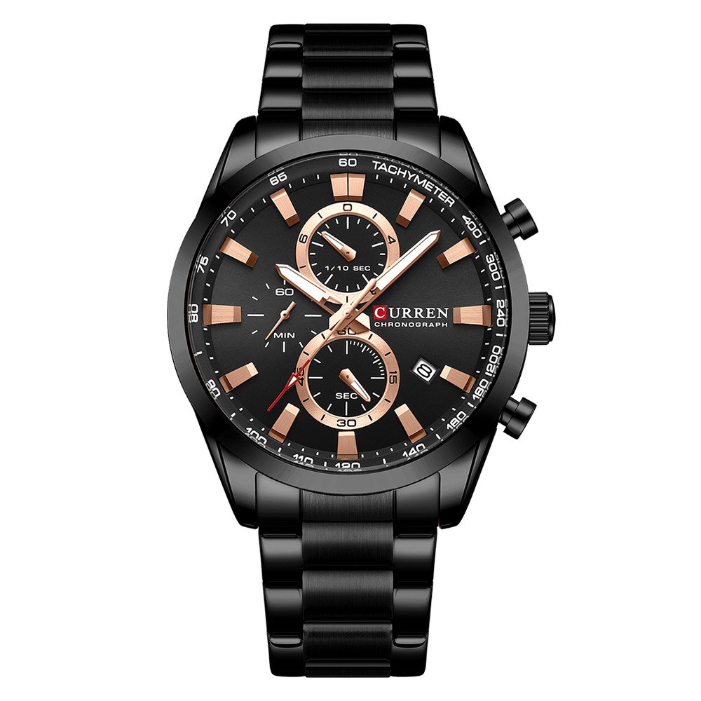 Men's Steel Belt Six-pin Chronograph Quartz Watch - Image 21