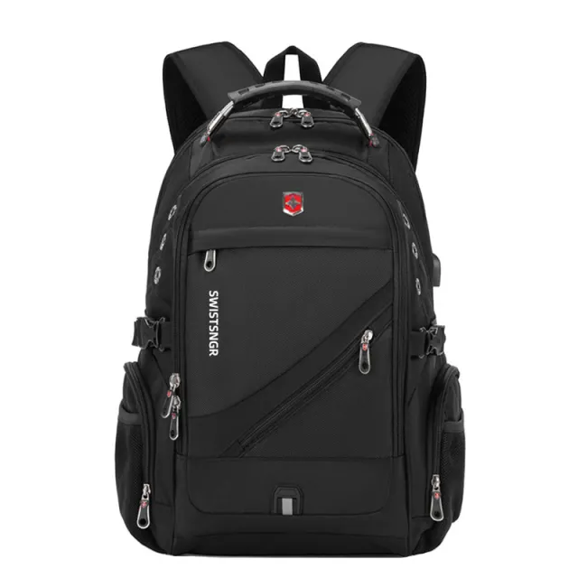 Saber Backpack Business Travel Laptop Bag Junior High School Black - Shop at LoveMi