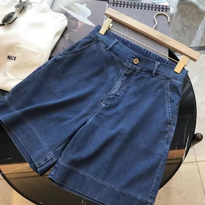 High-waisted Plus-size Versatile Loose-fit Pants