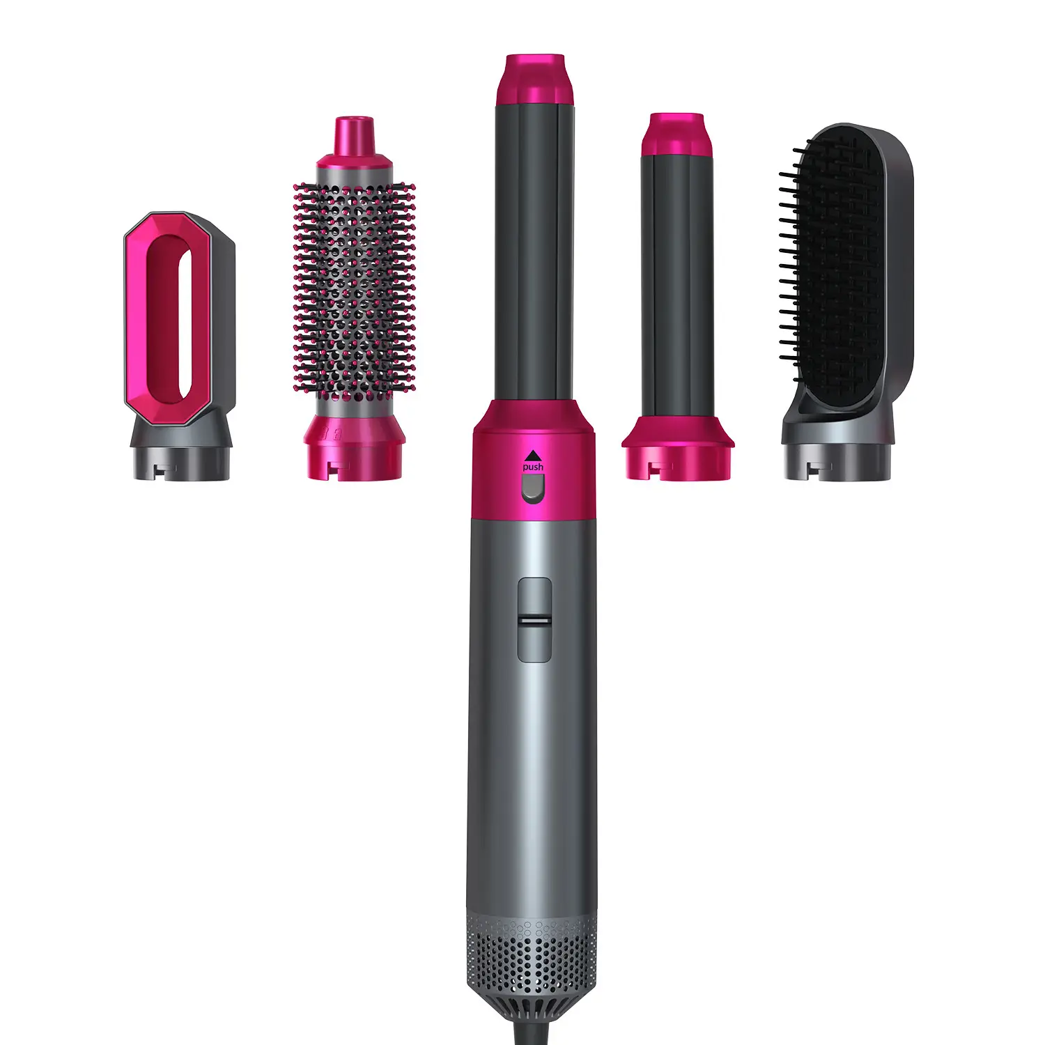 Hot-Air Comb Multifunctional Automatic Hair-Collecting Curling Negative-Ion High-Speed Hair Dryer