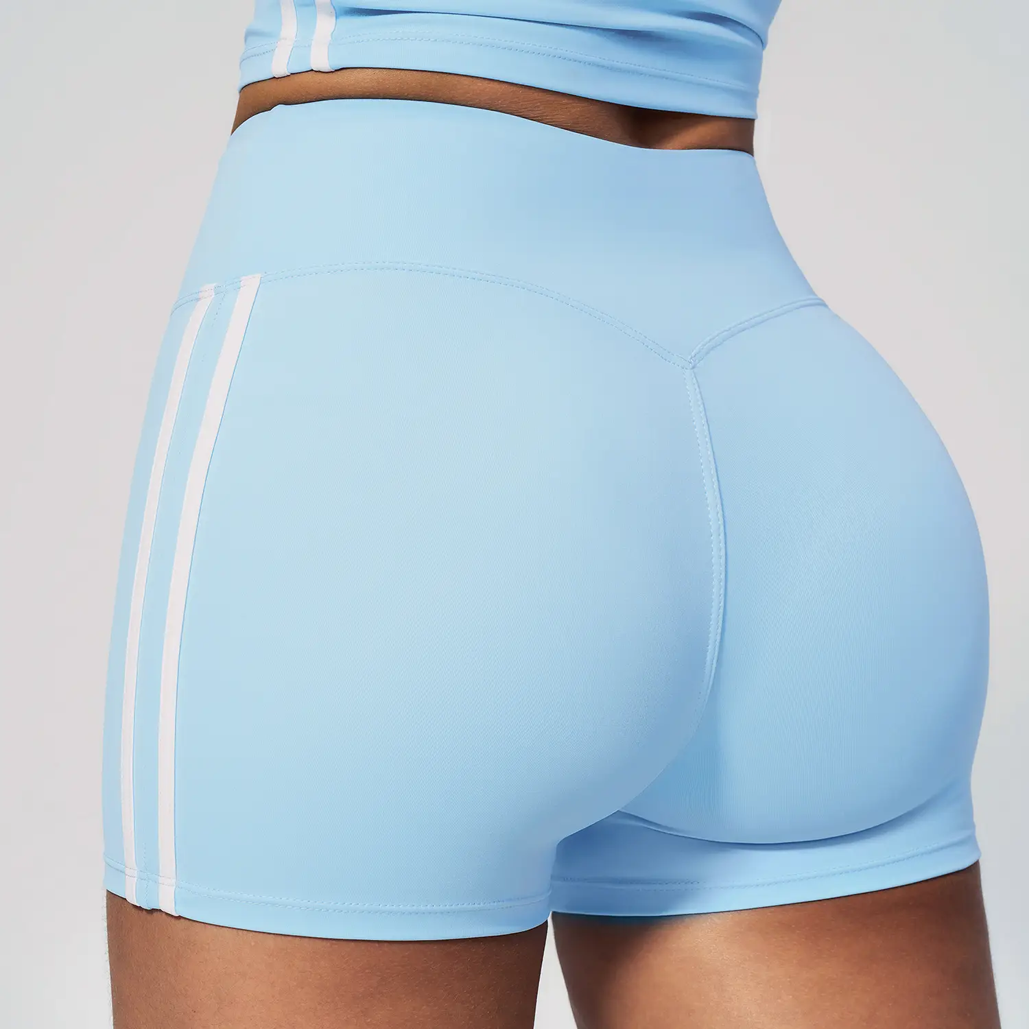 Seamless Fitness Running Yoga Shorts