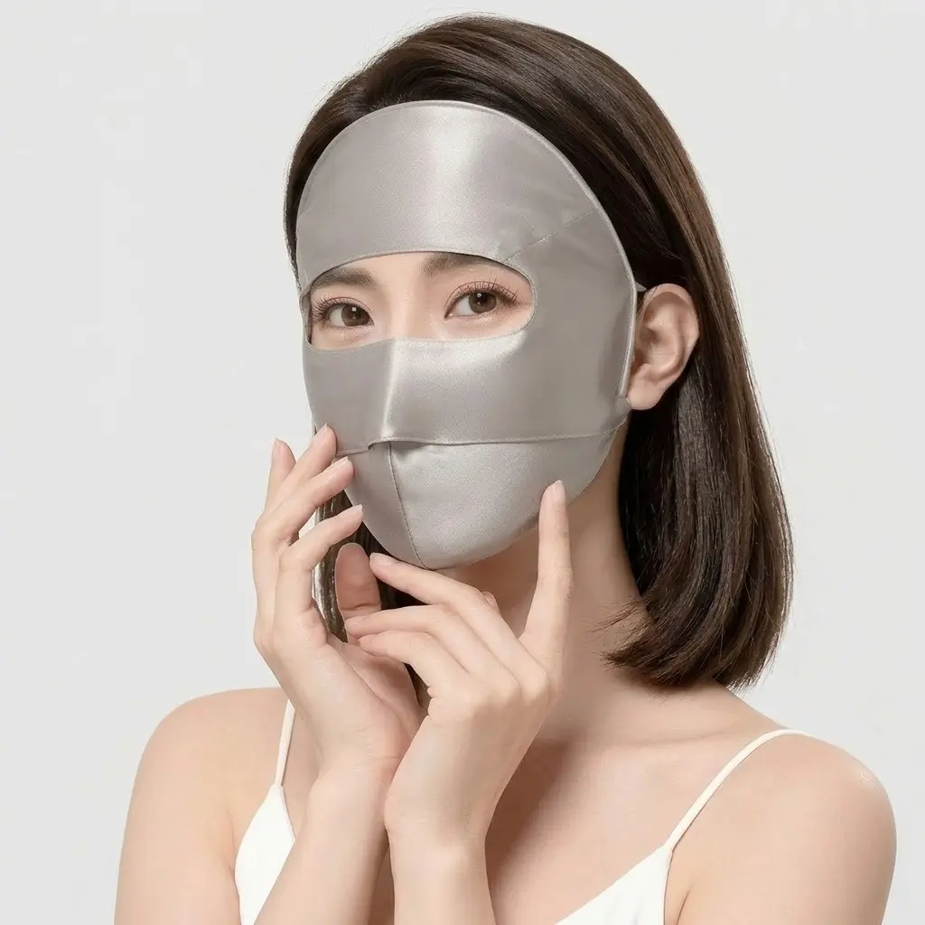 Women's Silk Sun-Protective Face Mask