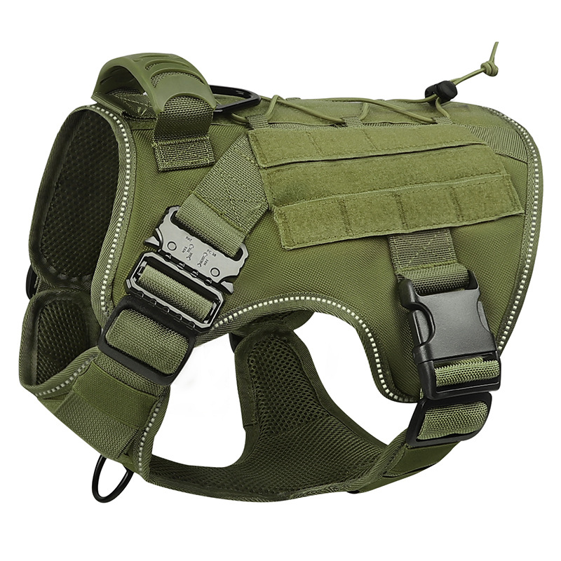 Dog Vest Army Green Upgraded