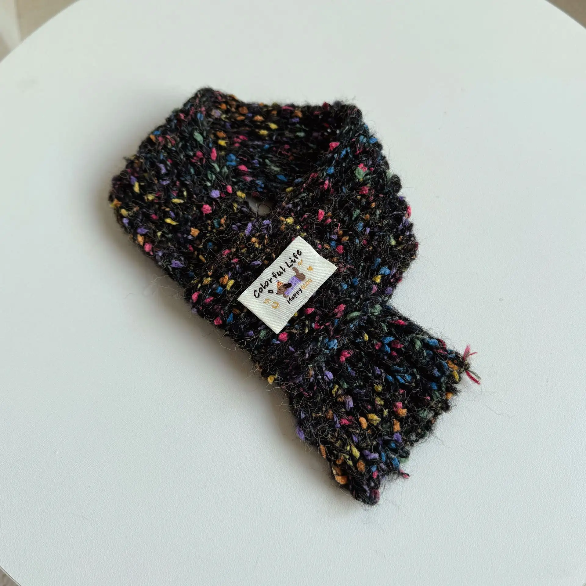 Knitted Warm Bib And Saliva Towel For Dogs