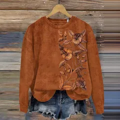 Long Sleeve Art 3D Printed All-matching Women's Sweater - Hoo110-Xs - View 1
