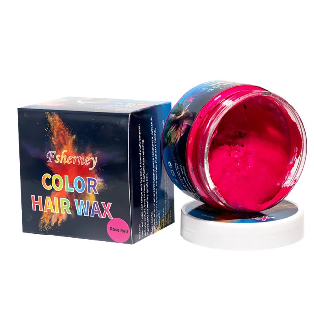120g Hair Styling Clay Color Standard Specifications Rose Red - Shop at LoveMi