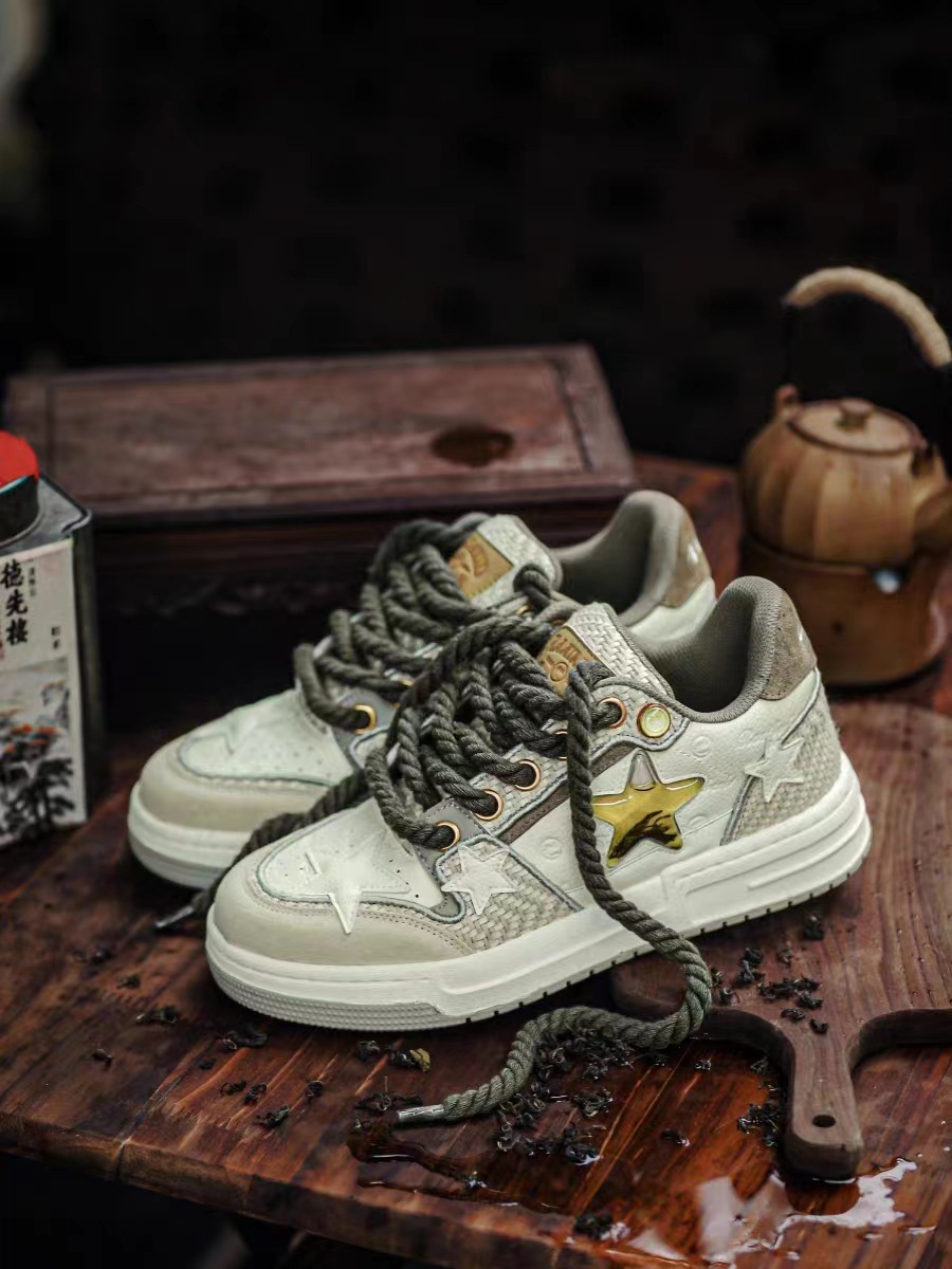 Men’s And Women’s Fashion All-match Low-top Platform Running Shoes