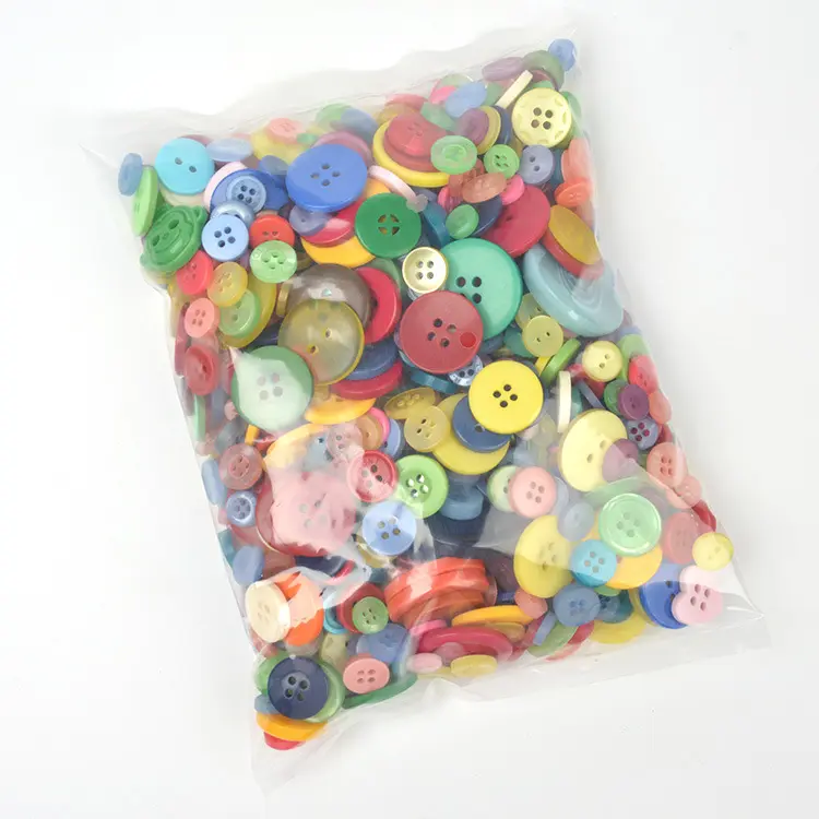 Round Mixed Color Resin DIY Handmade Art