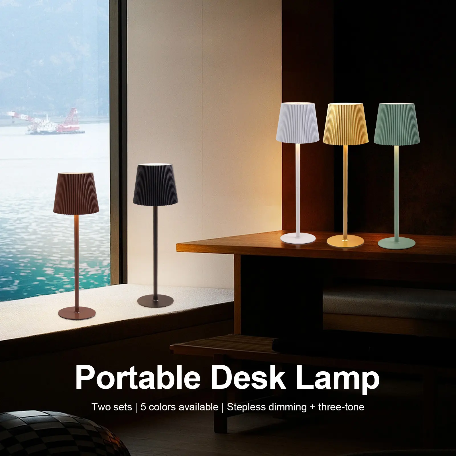Wireless Charging Desk Lamp KTVcocktail Bar Table