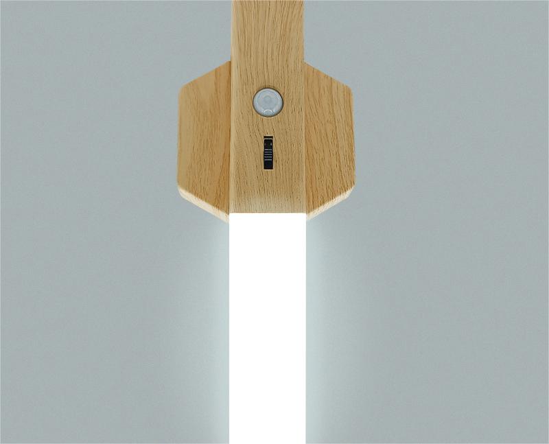Wooden LED Night Light, picture 2 of 5