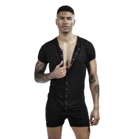 Men's Fashion Sports Vest Leisure Pajamas One-piece