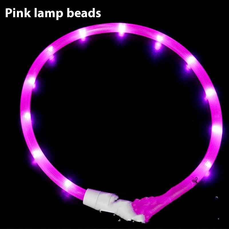 Pink Lamp Beads