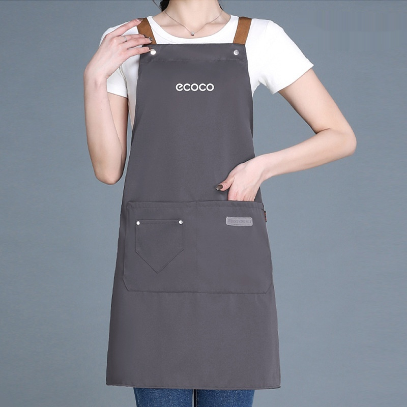 Household Kitchen Cooking And Catering Waterproof And Oil-proof Work Clothes Small Apron