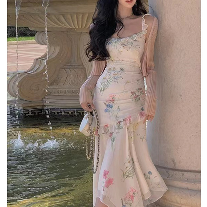 Summer Waist Slimming Dress Women - Picture 10 of 10