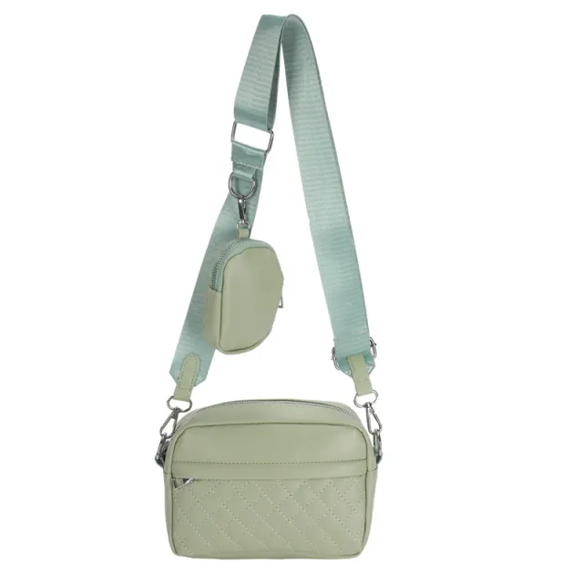 Fashion Ladies Solid Color Single shoulder Bag Green - Shop at LoveMi