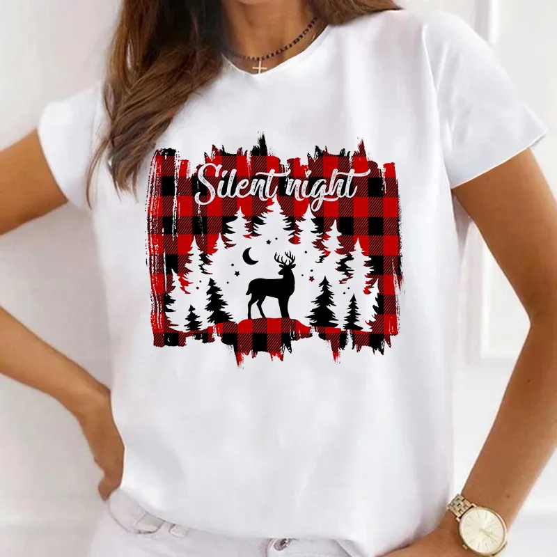 European And American Digital Printed Round Neck Sports T-shirt - 104498 Models