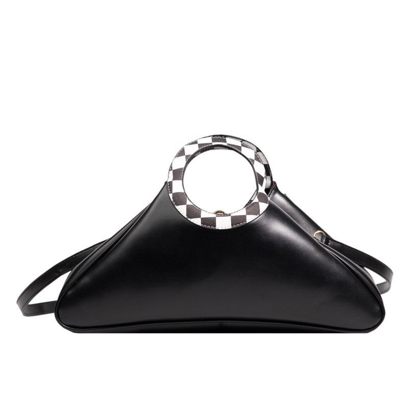 PU Triangle Shoulder Bag, picture 4 of 8