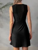 Back Lace Black