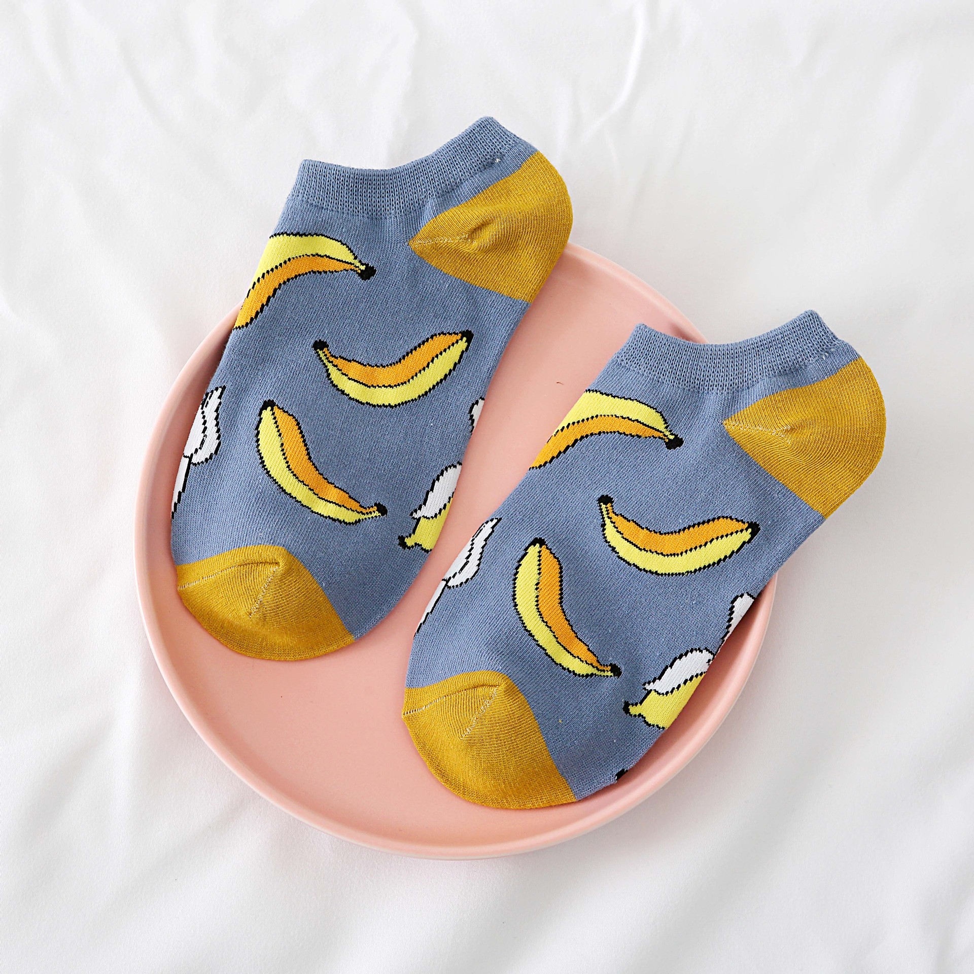 Women's Summer Sweet Fruit Boat Socks Thin