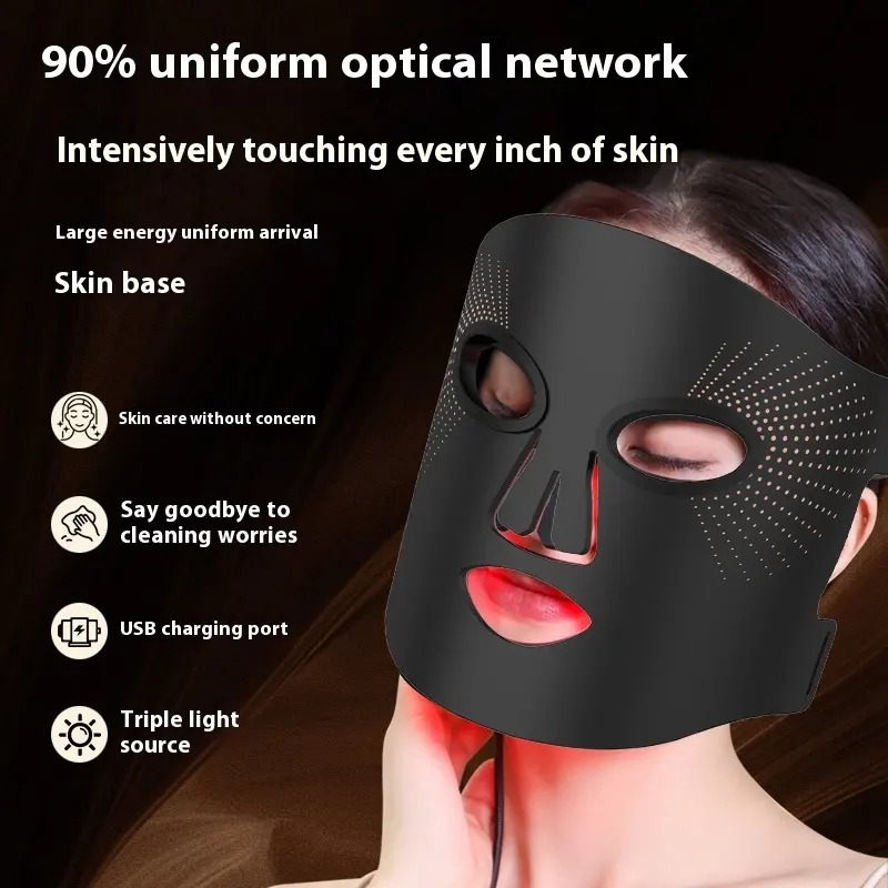 French Pattern Silicone Photon Mask Instrument LED