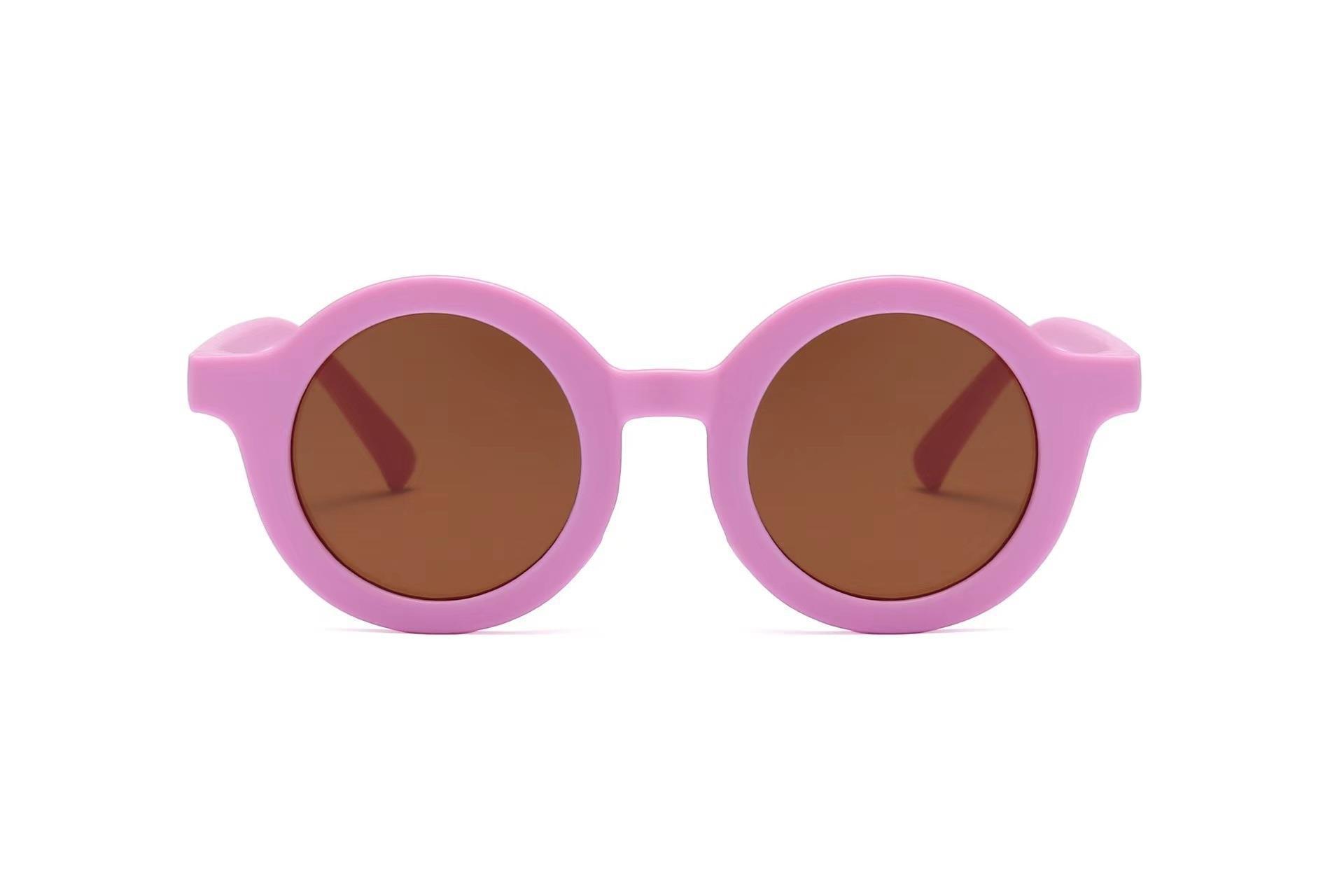 Children's Sunglasses Vintage Round Frame Sun Glasses - Image 8
