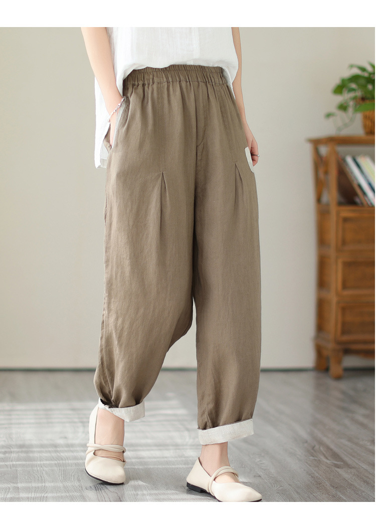 loose-large-size-slimming-high-waist