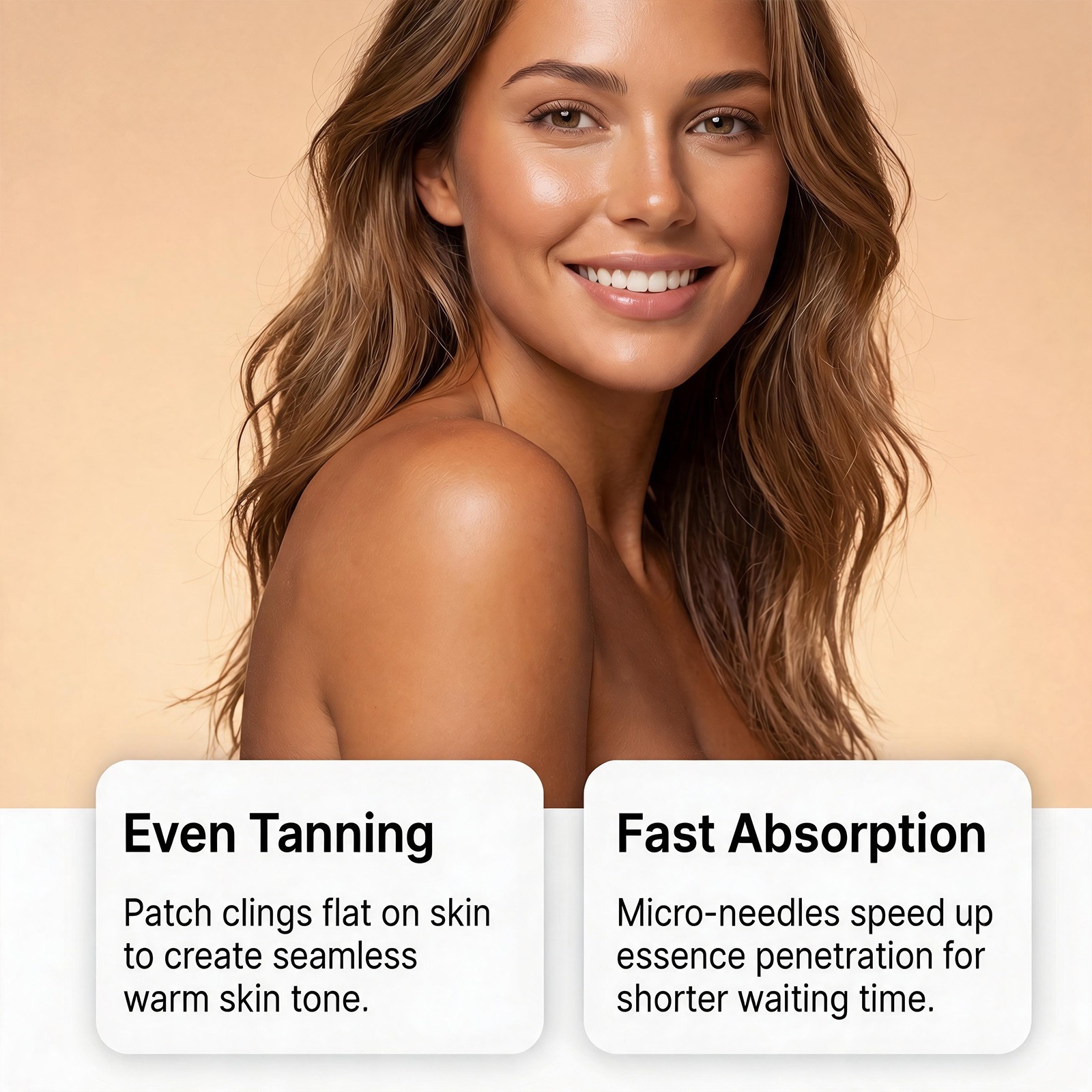 Microneedle Tanning Patch
