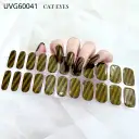 UV Gel Nail Sticker Semi-cured Semi-baked UV Nail Beauty Patch view 14
