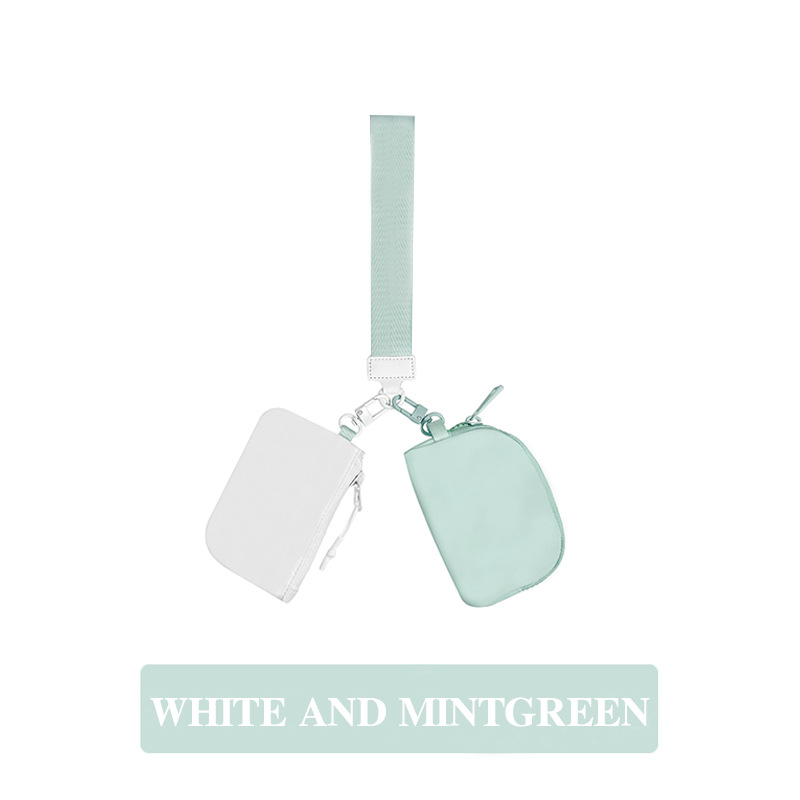 White Mint Green