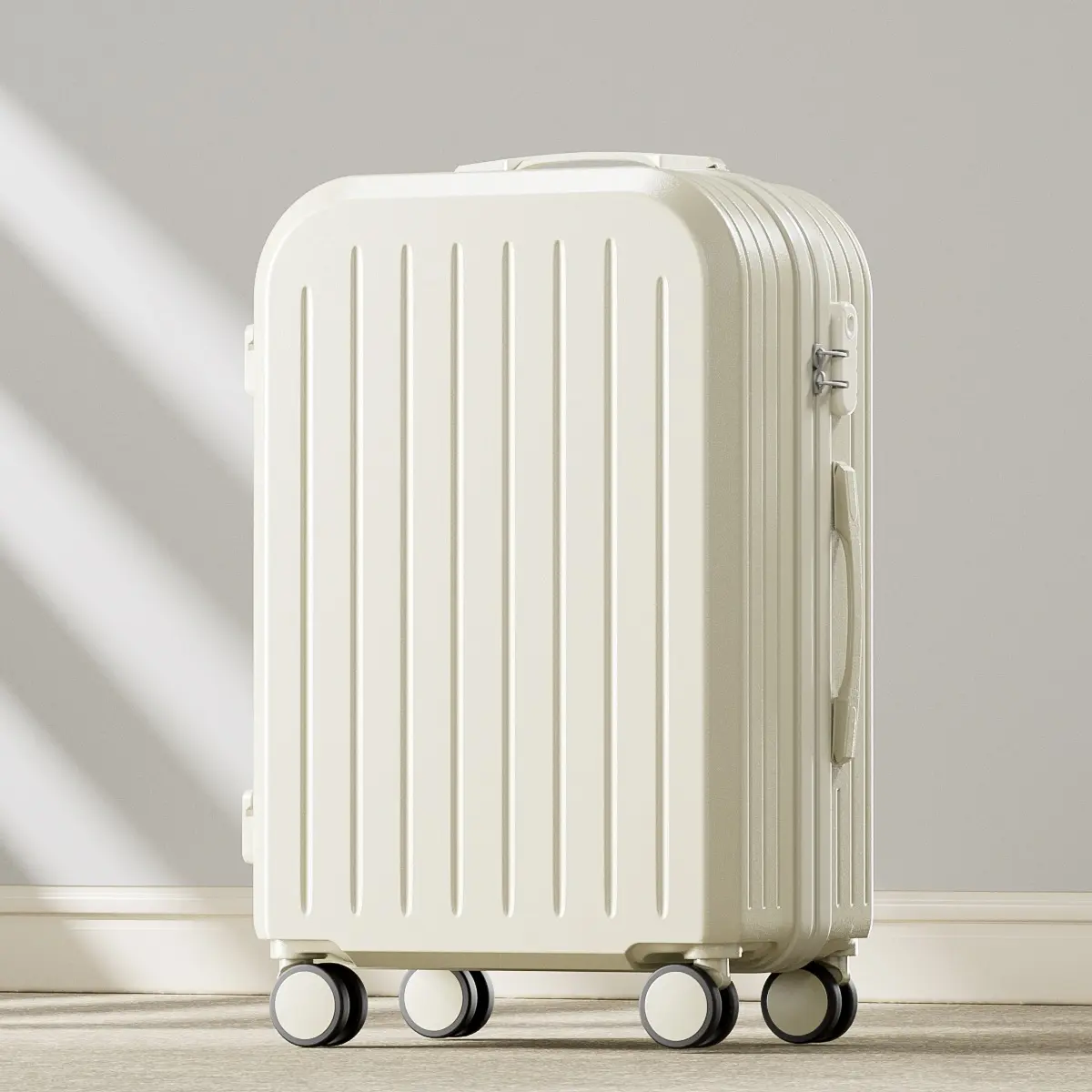 Small Lightweight Password Suitcase Durable Trolley Case