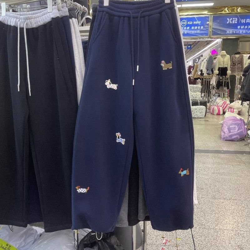 Loose Casual Straight-leg Pants For Women