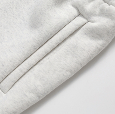 Winter New Hip Hop Stitching Fake Two Pieces Couple Fleece-lined Casual Sweatpants Men's Ankle-tied Pants