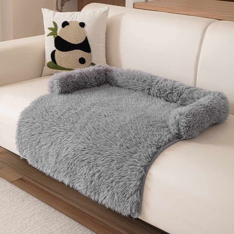 Plush Dog Bed Sofa Pet Mat For Warmth In Fall And Winter
