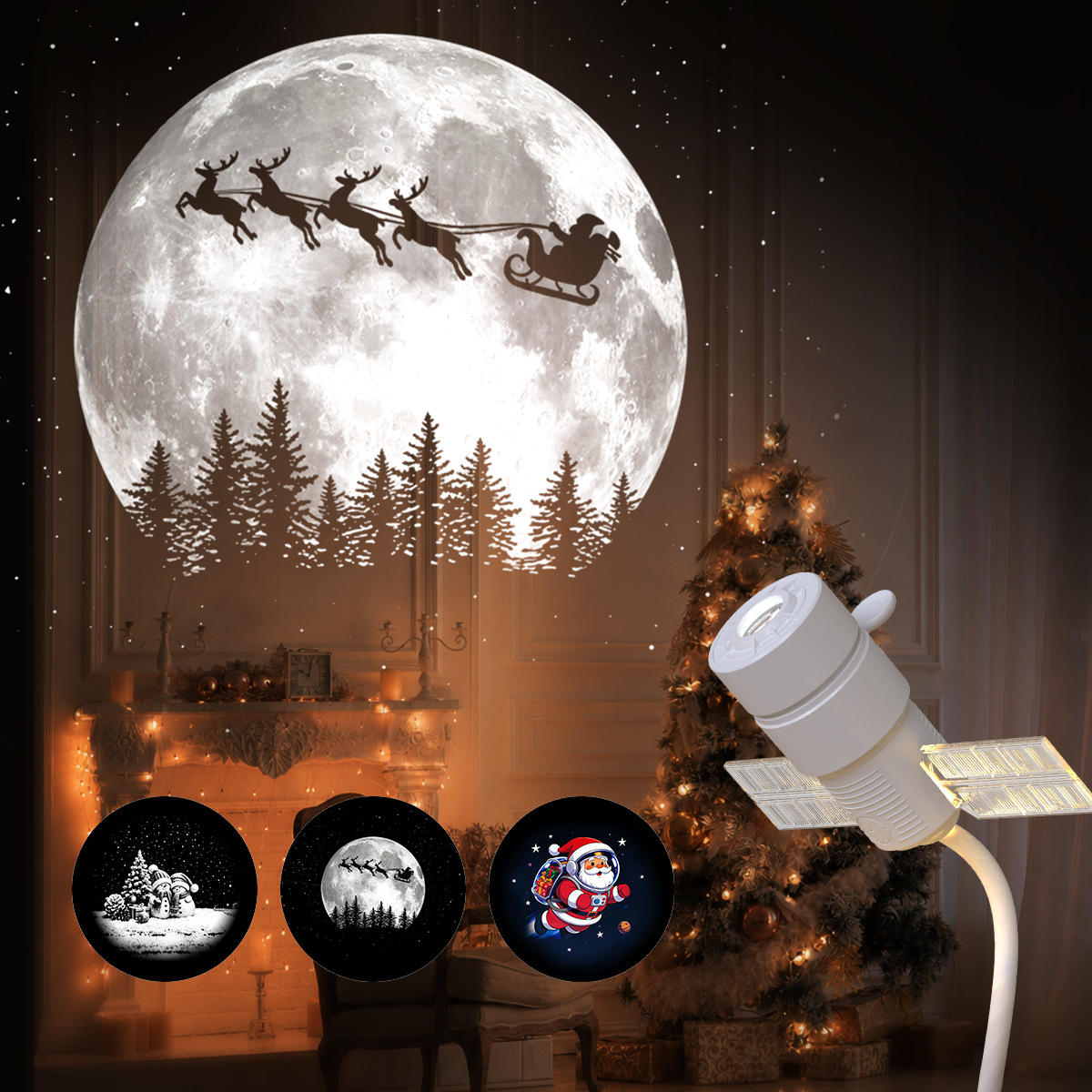 USB Starry Sky Projection Night Light, picture 2 of 5