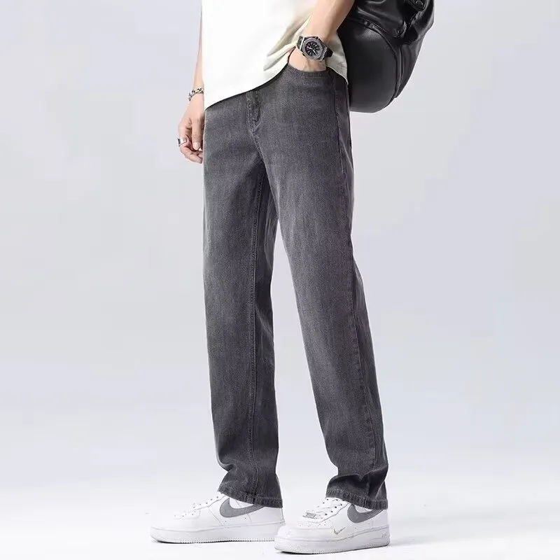 Men's Loose American Retro Straight Casual Pants
