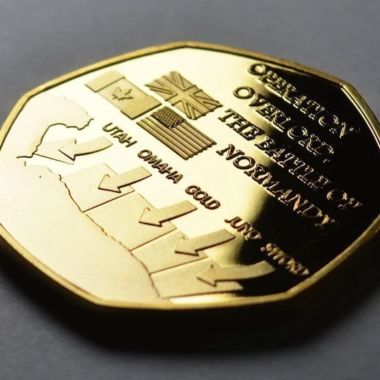 Commemorative Coin Alloy World War II Commemoration